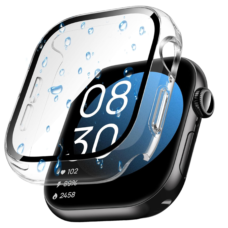 Smartwatch Band Accessories - Szkło + Etui do Apple Watch