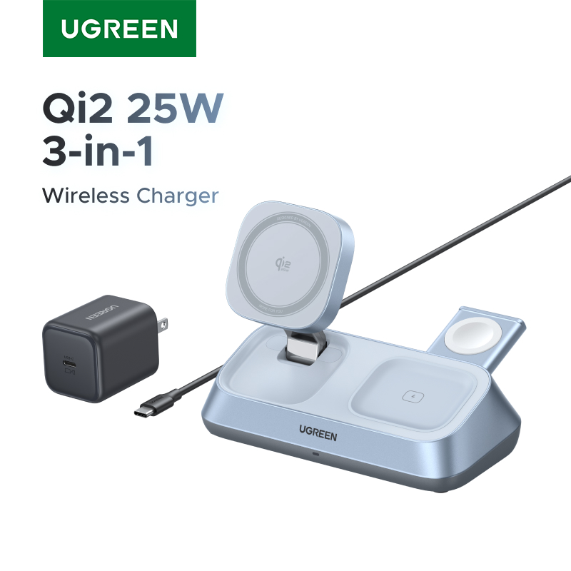 Smartwatch Ac - UGREEN Qi2 25W MAX Magnetyczna Ładowarka