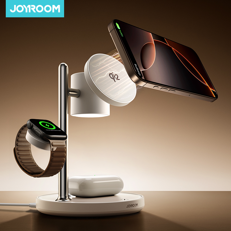 Smartwatch Ac - Stacja ładująca Joyroom 4-w-1 z funkcją
