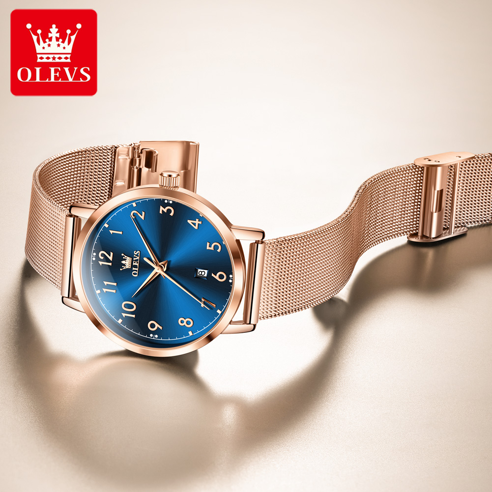 OLEVS 5653 Damski Zegarek Eleg – Stainless Mesh Band recenzja i cena