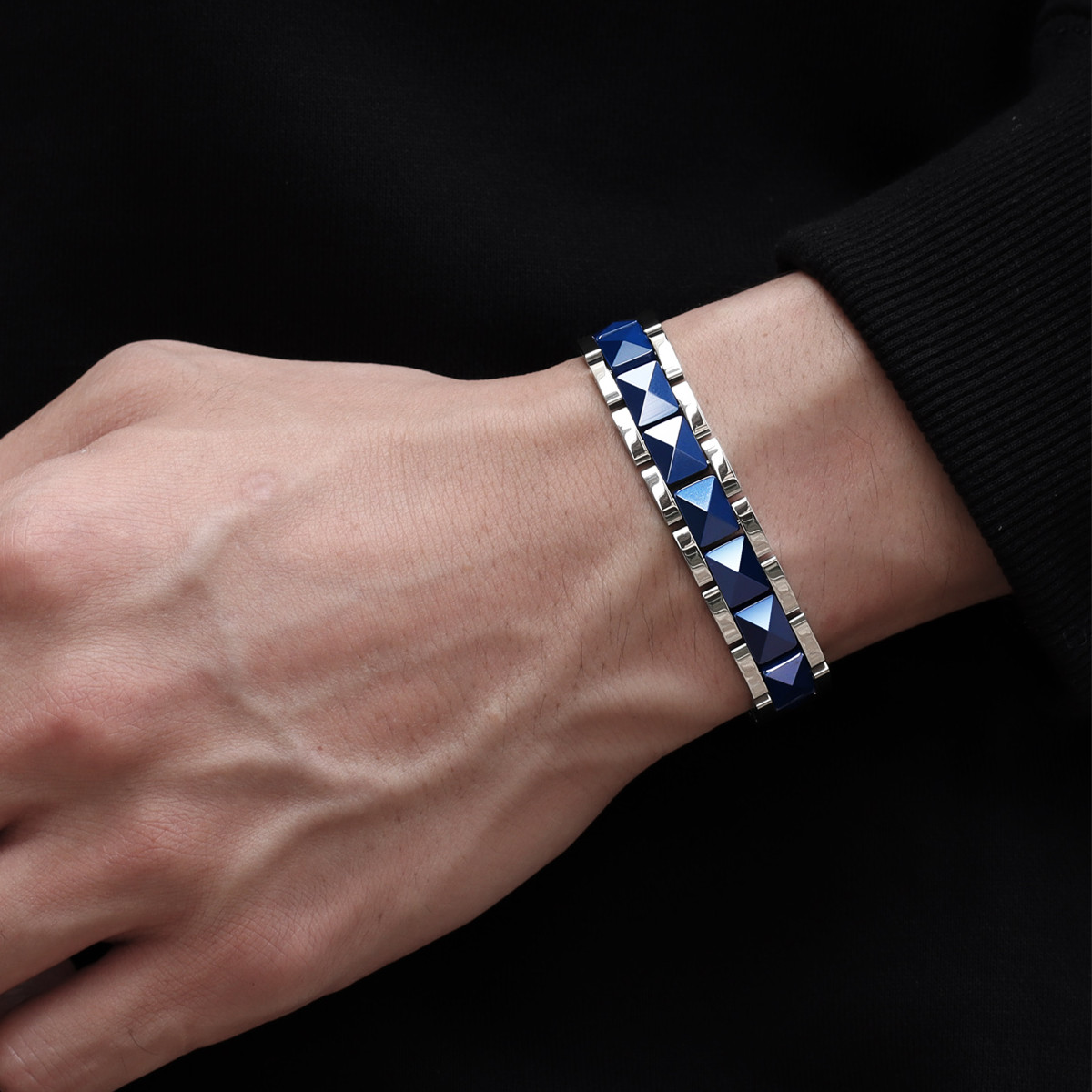 ARADOO Premium Ceramic Titaniu – Ceramic Link Bracelet recenzja i cena