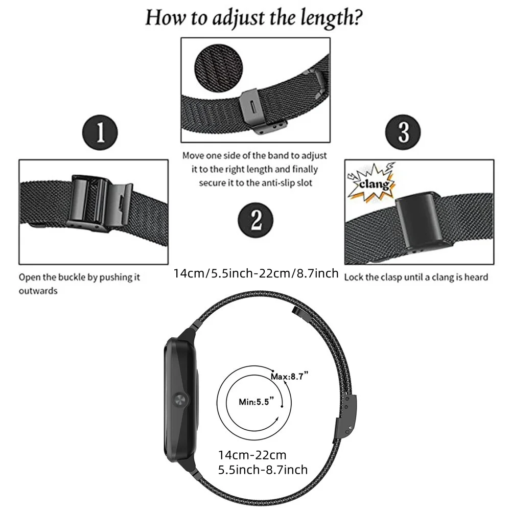 Metalowe paski do Honor Watch  – Stainless Mesh Band recenzja i cena