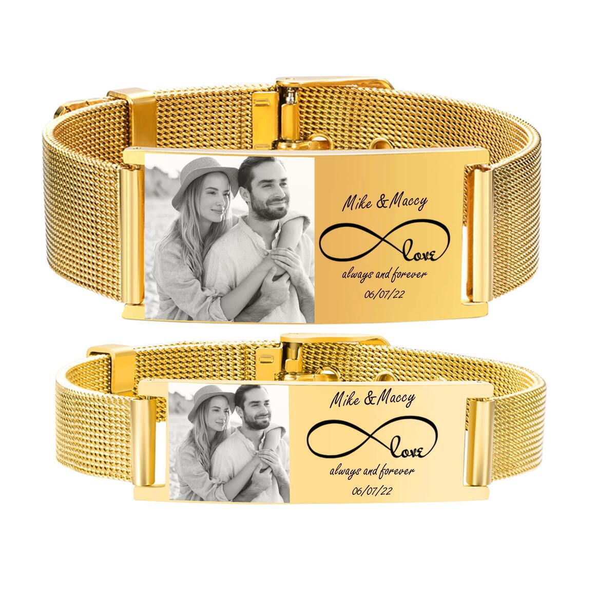 Spersonalizowana bransoletka I – Stainless Mesh Band recenzja i cena