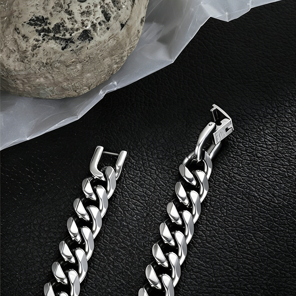 Bransoletka męska typu Cuban L – Ceramic Link Bracelet recenzja i cena