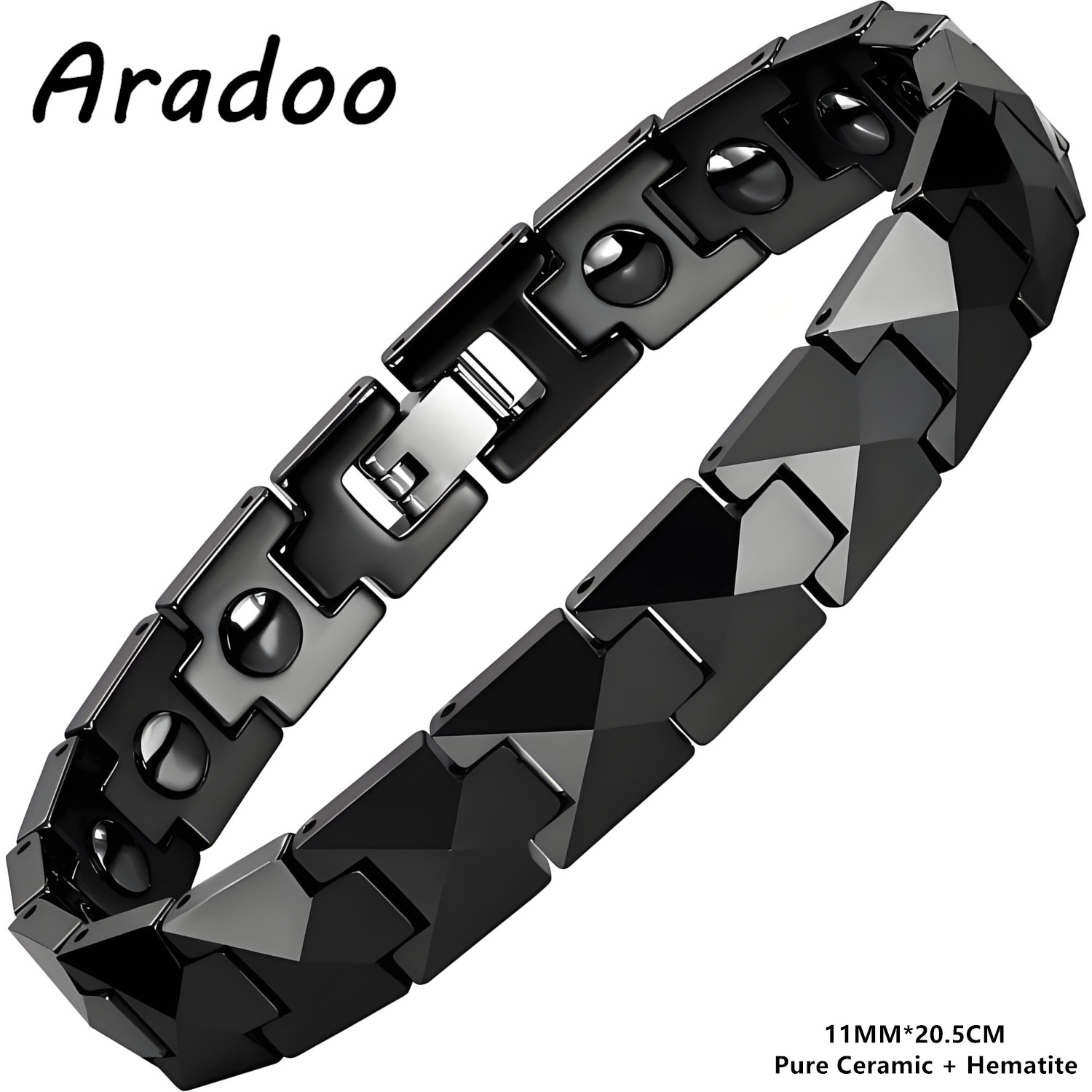 ARADOO Premium Ceramic Bracele – Ceramic Link Bracelet recenzja i cena