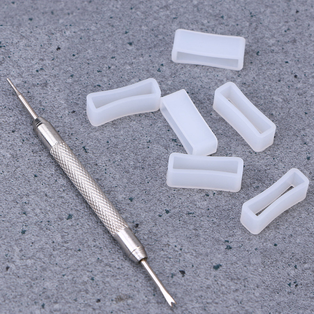 6 szt. elastycznych silikonowy – Watch Band Connector recenzja i cena