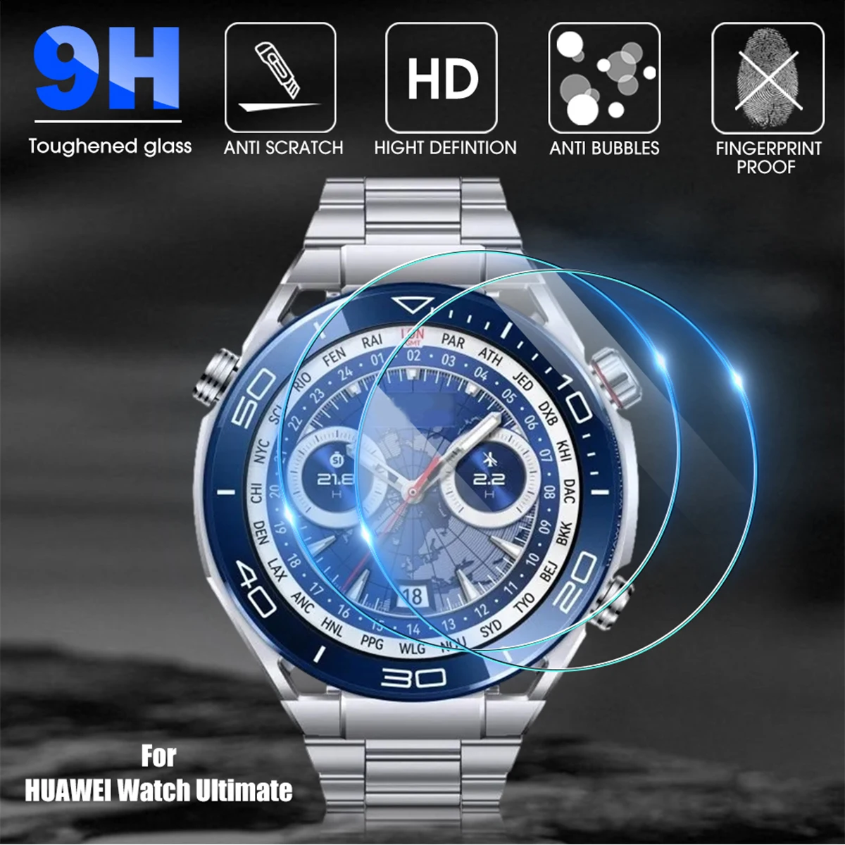 Szkło hartowane 9H Premium do  – Huawei Smartwatch Accessories recenzja i cena