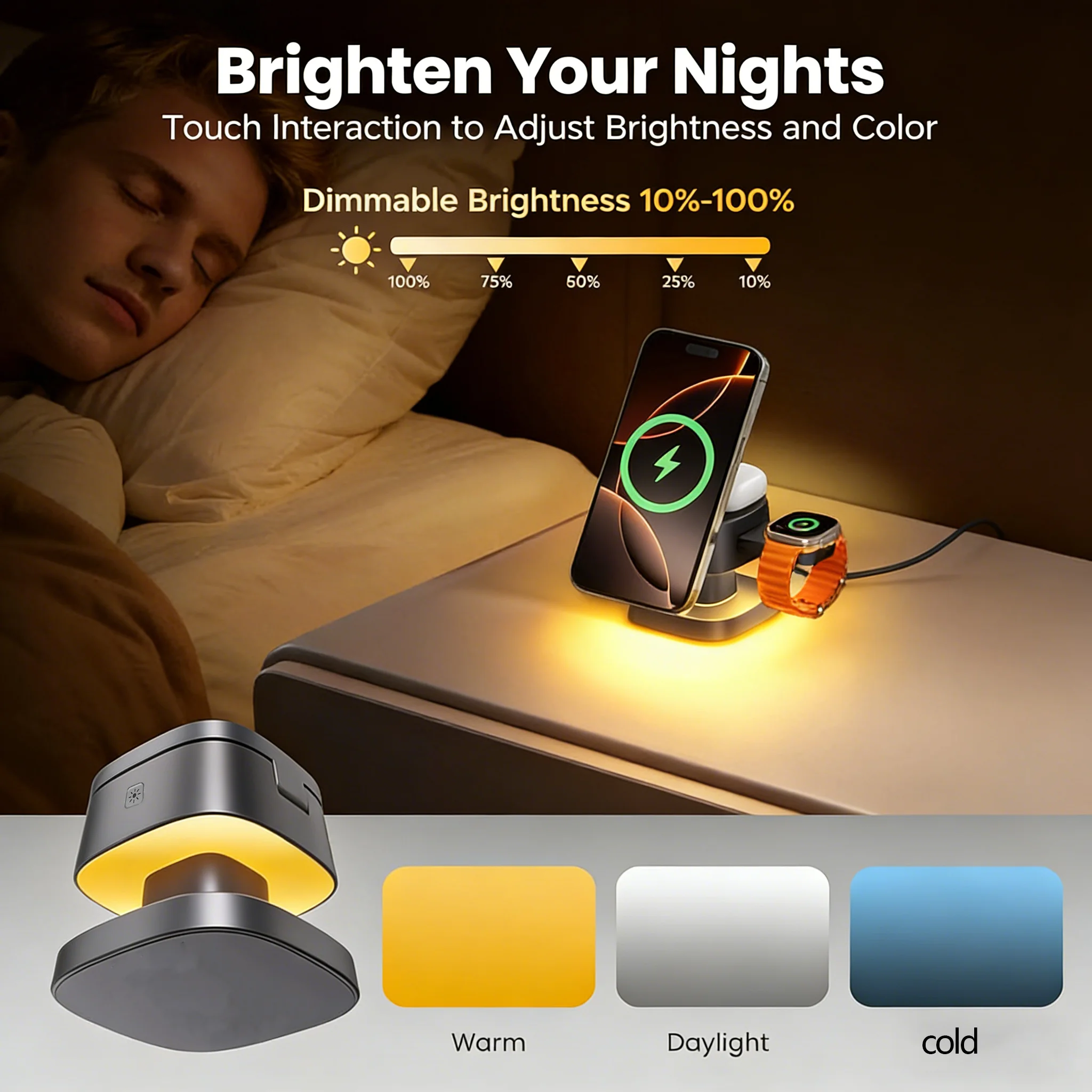 TIMESS Lampka Nocna Grzybek Be – Smartwatch Ac recenzja i cena