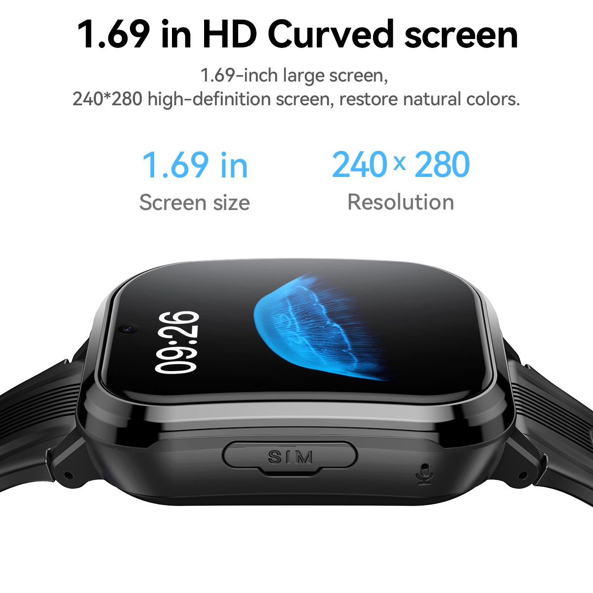 HOCO Y108 1.69-calowy zakrzywi – Smartwatch Id recenzja i cena