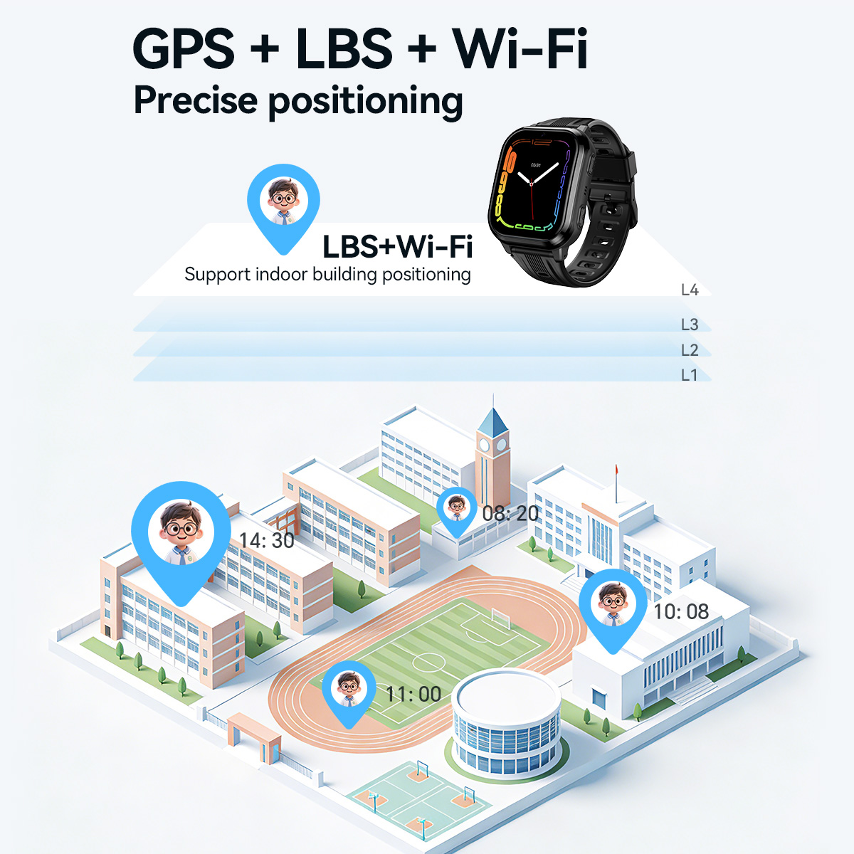 HOCO Y108 1.69-calowy zakrzywi – Smartwatch Id recenzja i cena