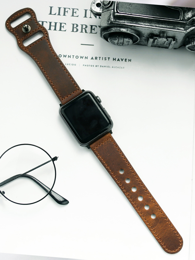 Pasek Correa z prawdziwej skór – Smartwatch Accessories Shop recenzja i cena